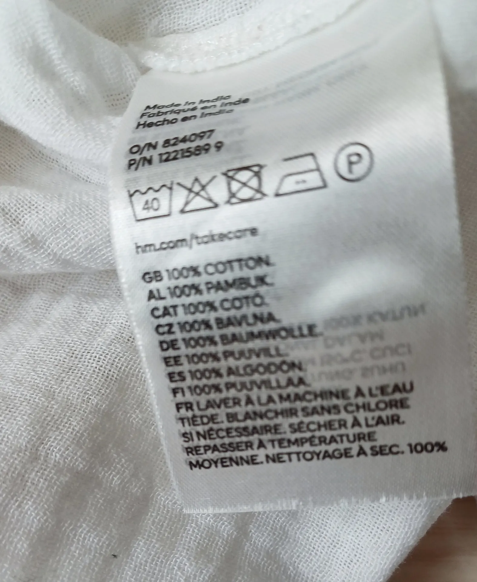 H&M medvilninė vasarinė palaidinė.Dydis M 4