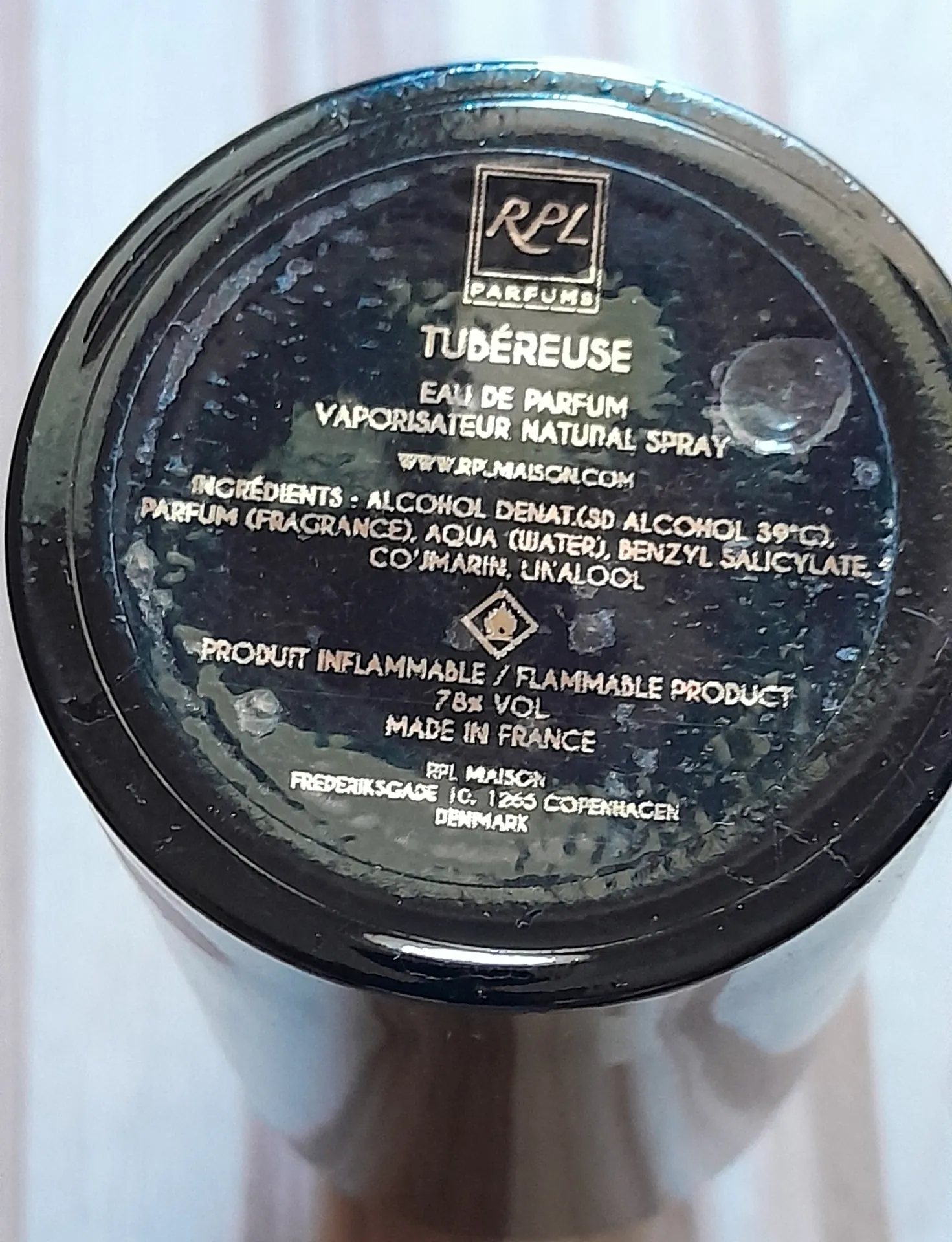 RPL parfums Tubereuse XVIII 2