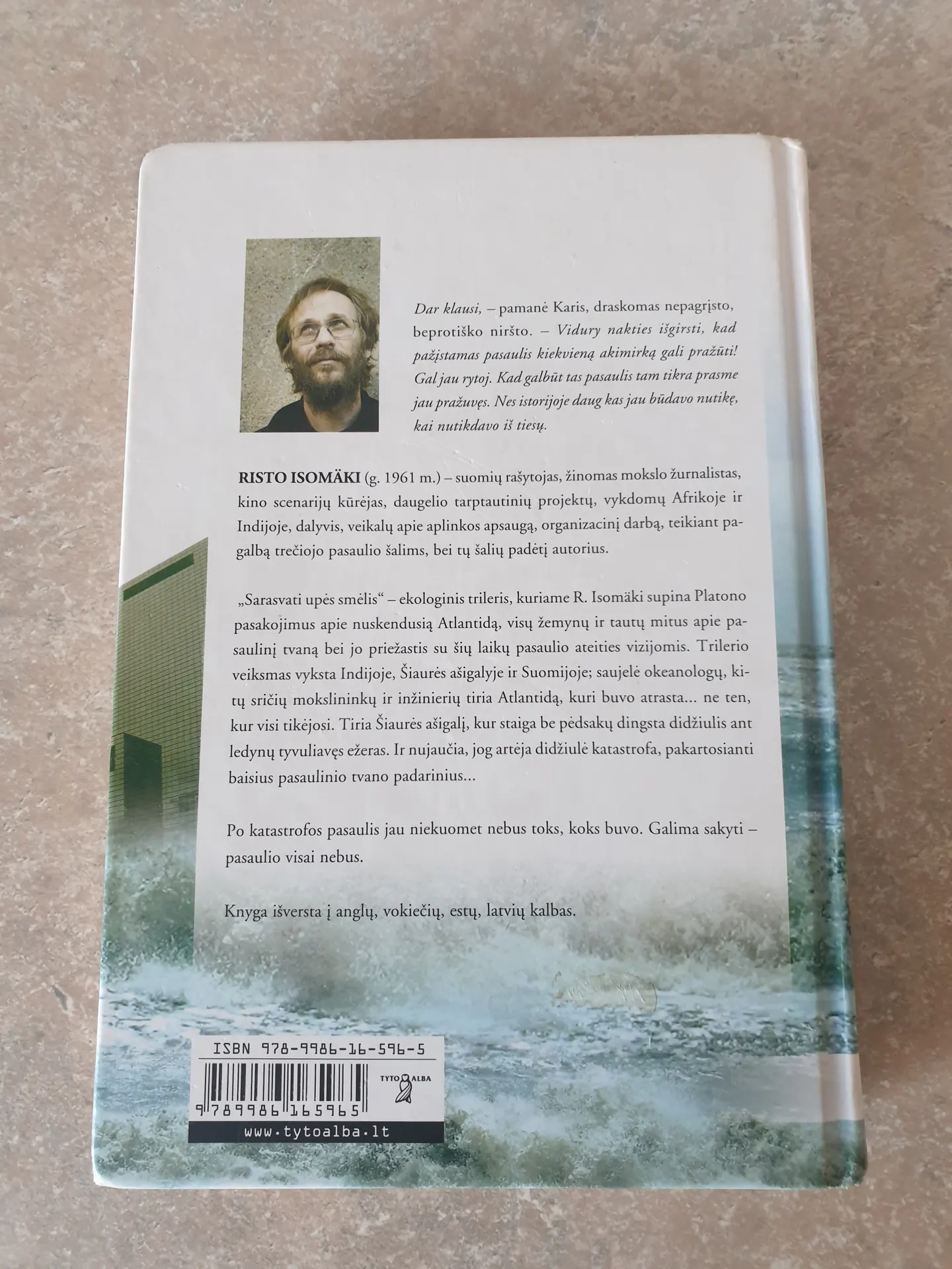 Knyga "Sarasvati upės smėlis" 2