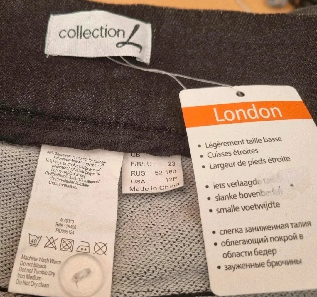 Collection L mom fit džinsai 3