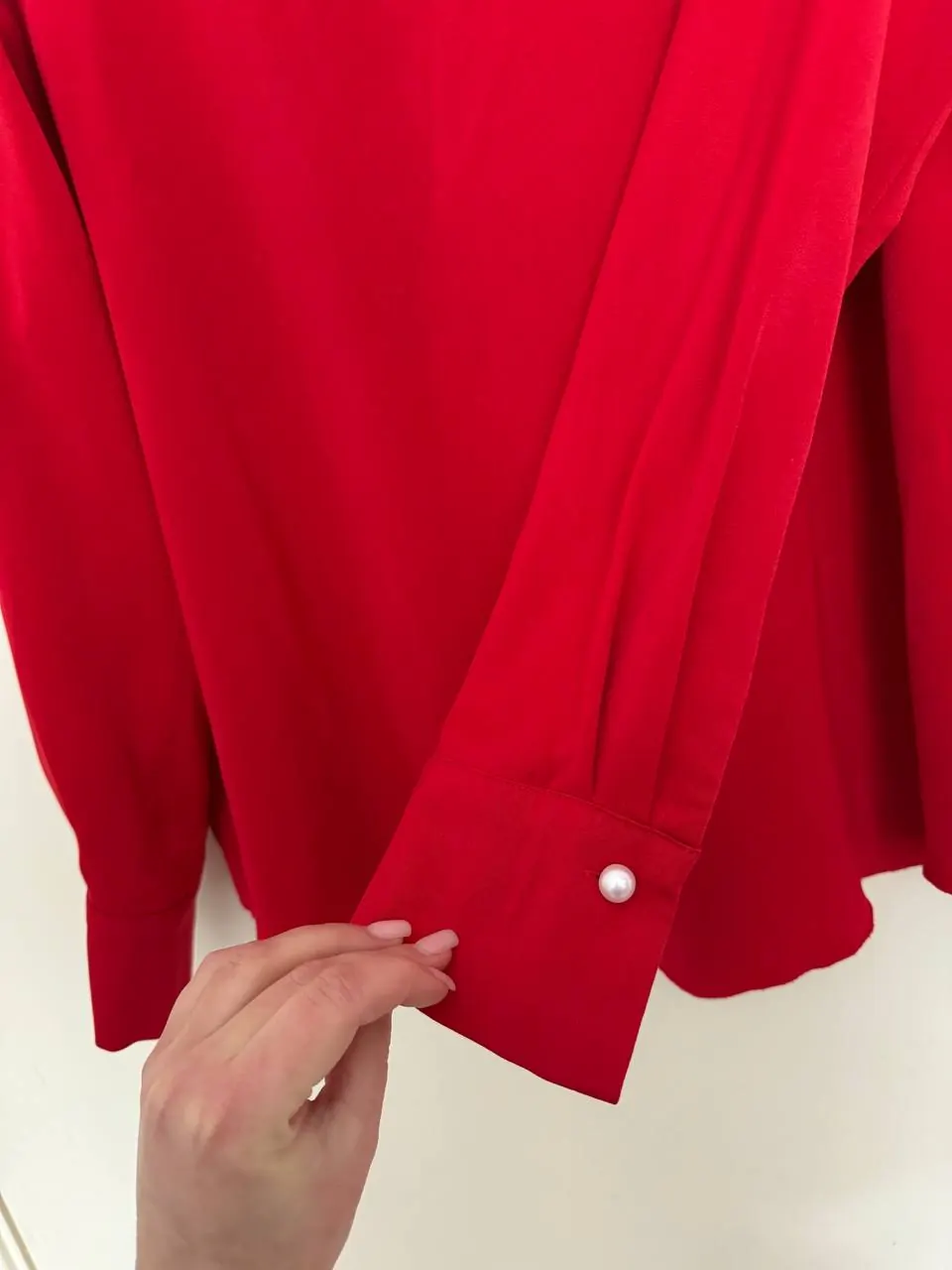 Geisha stilinga raudona palaidinė su dekoratyviniais sagomis (perlai) dydis XL/XXL 3