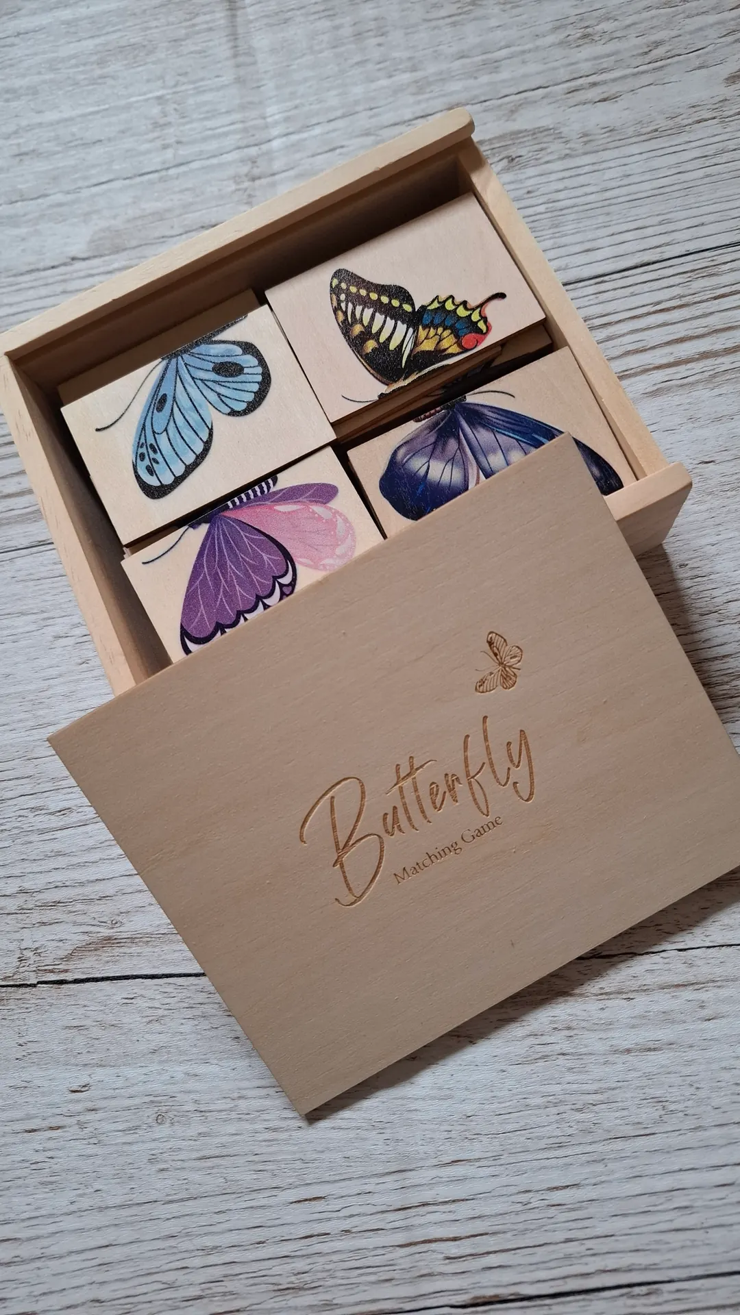 Montessori drugelių delione 3