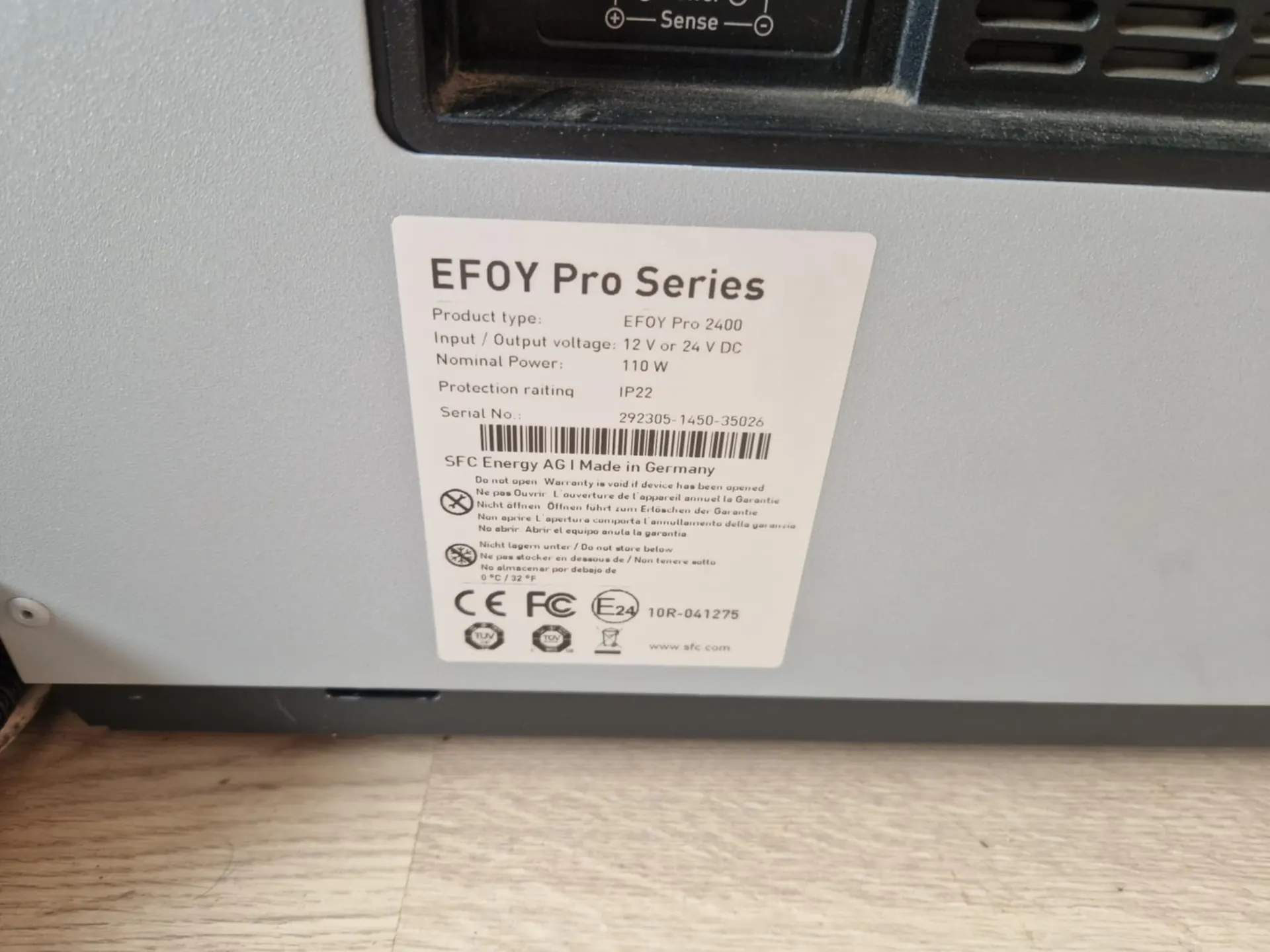 Generatorius EFOY PRO 2400 4