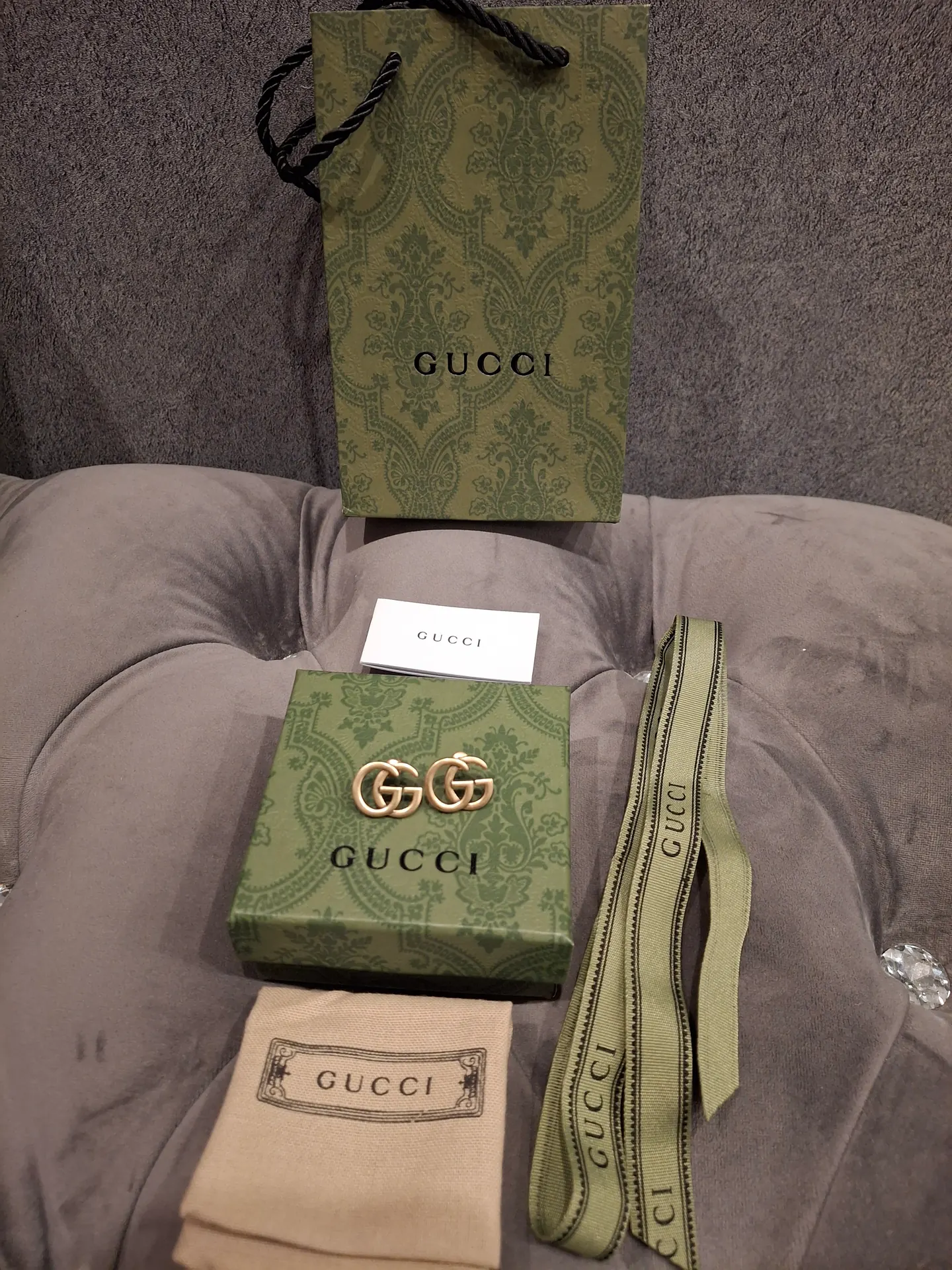 Auskarai Gucci 3