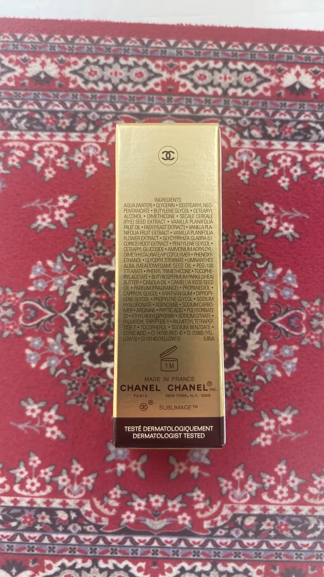 Chanel kremas 5
