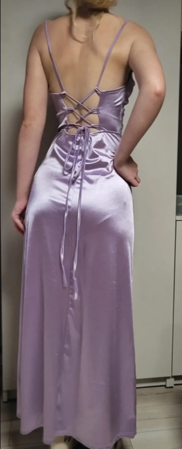 Satino suknelė 3