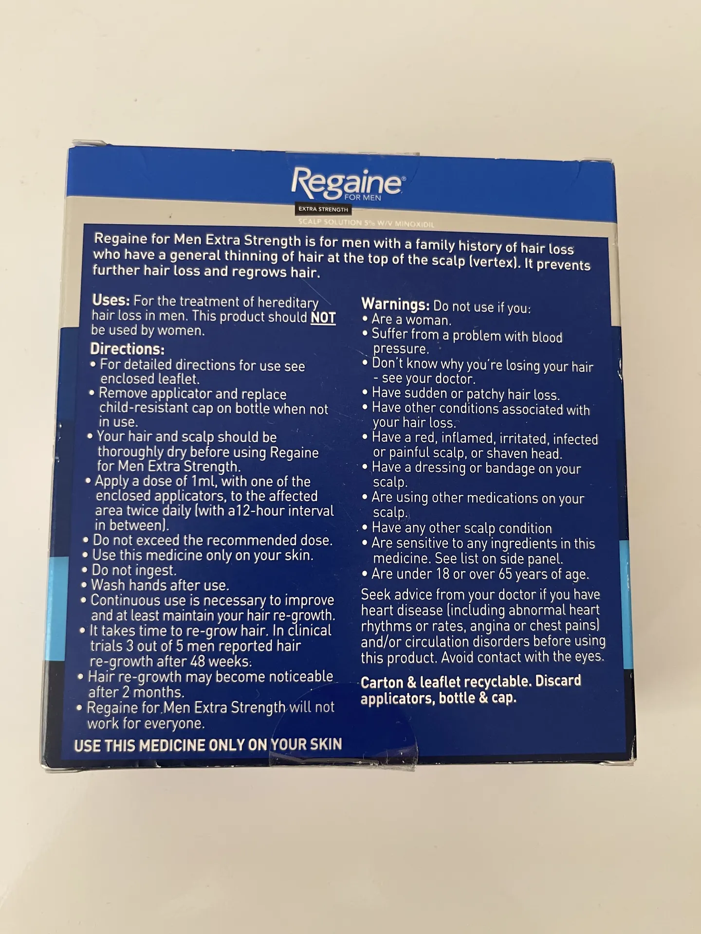 Regaine For Men Extra Strength 2
