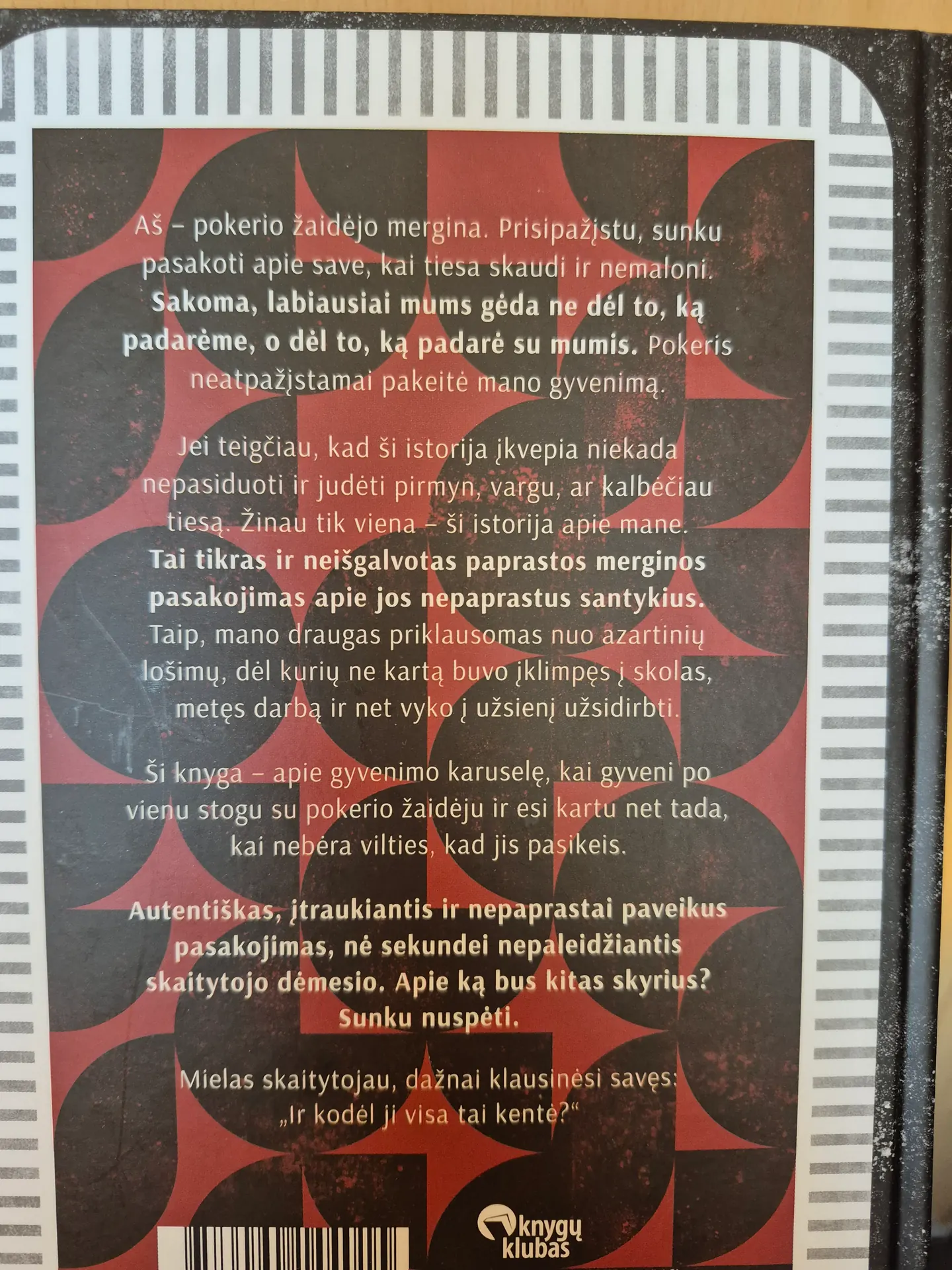 Knyga "Aš - pokerio žaidėjo mergina" 2