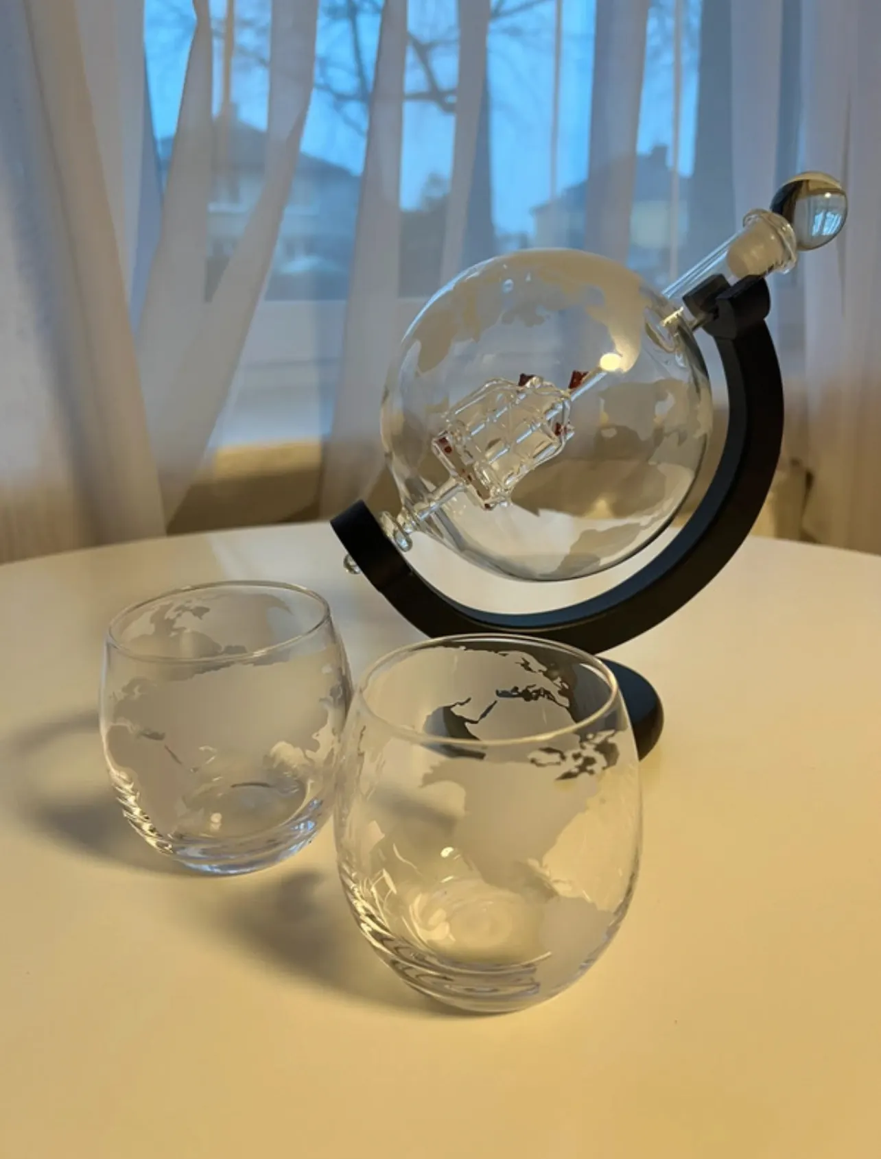 Globe Decanter Set 3