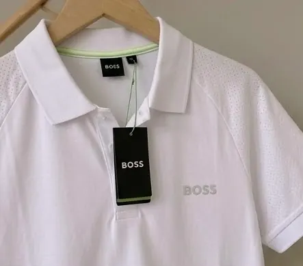 Nauji originalūs BOSS polo marškinėliai (dydis XL) su etiketėmis 3