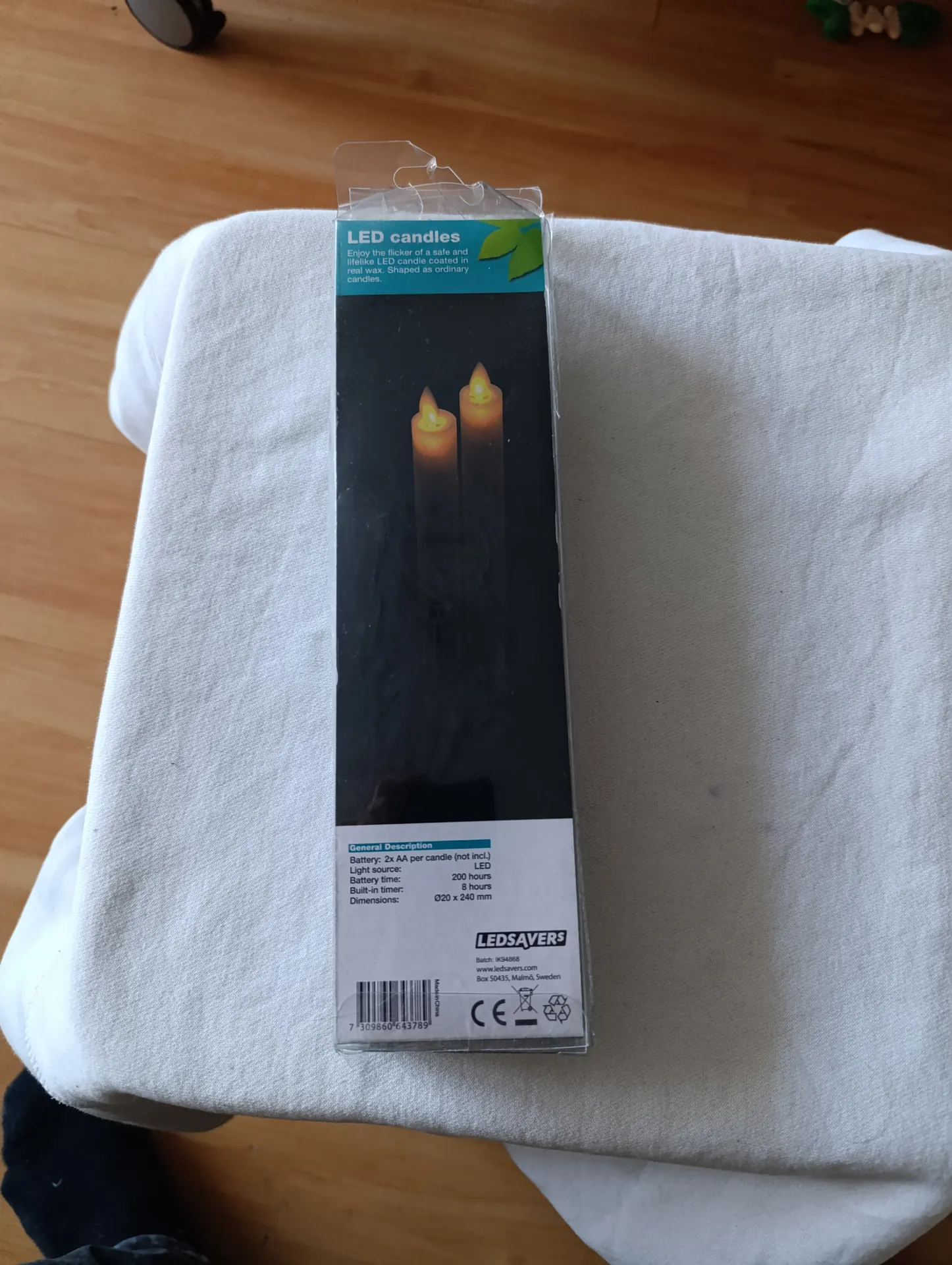 Led žvakes 2
