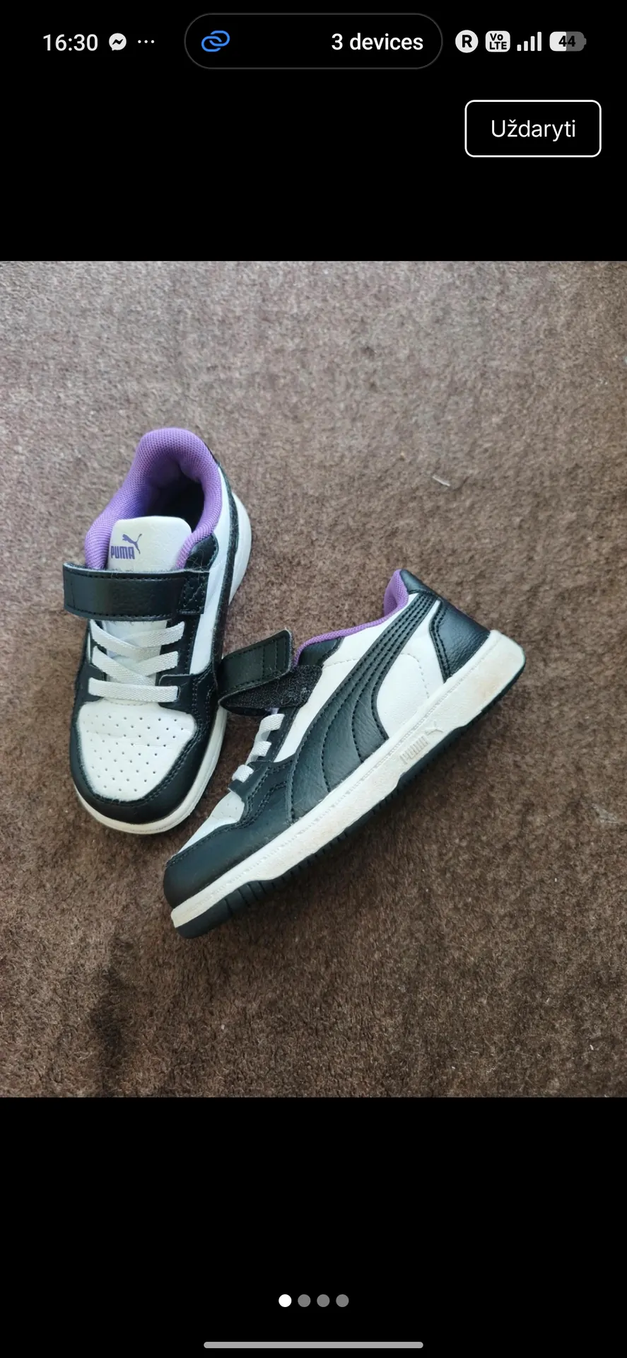 Originalús Puma kedukai vaikui, dydis 26 3