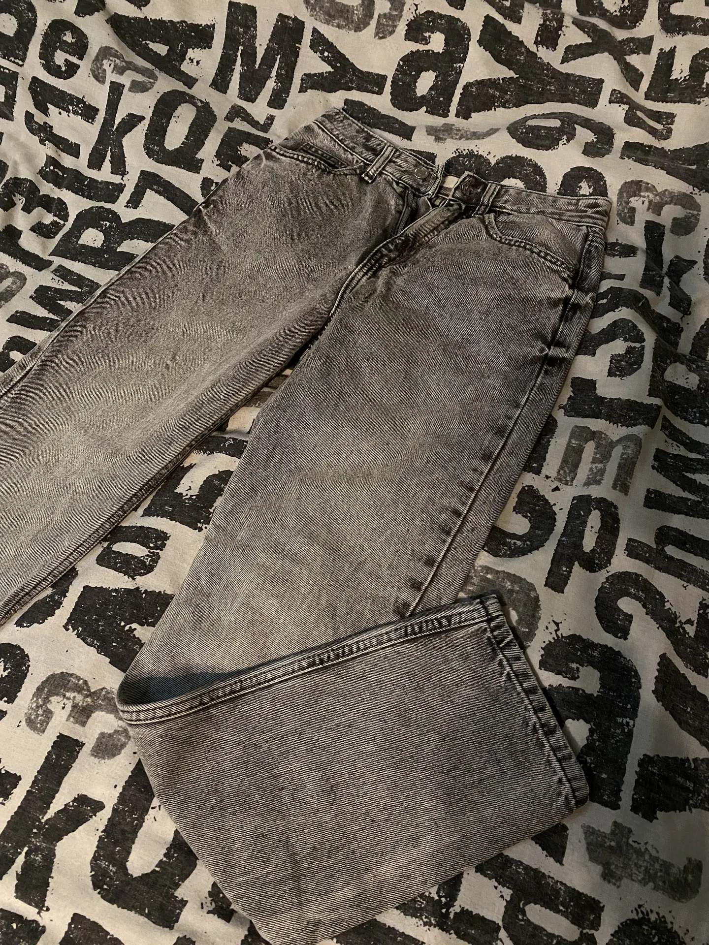 Mom fit džinsai 2