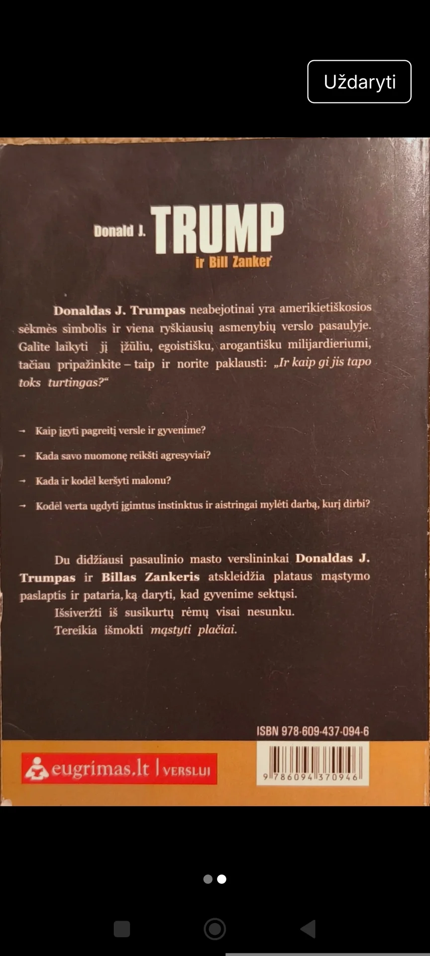 Mąstyk plačiai, kirsk iš peties 2