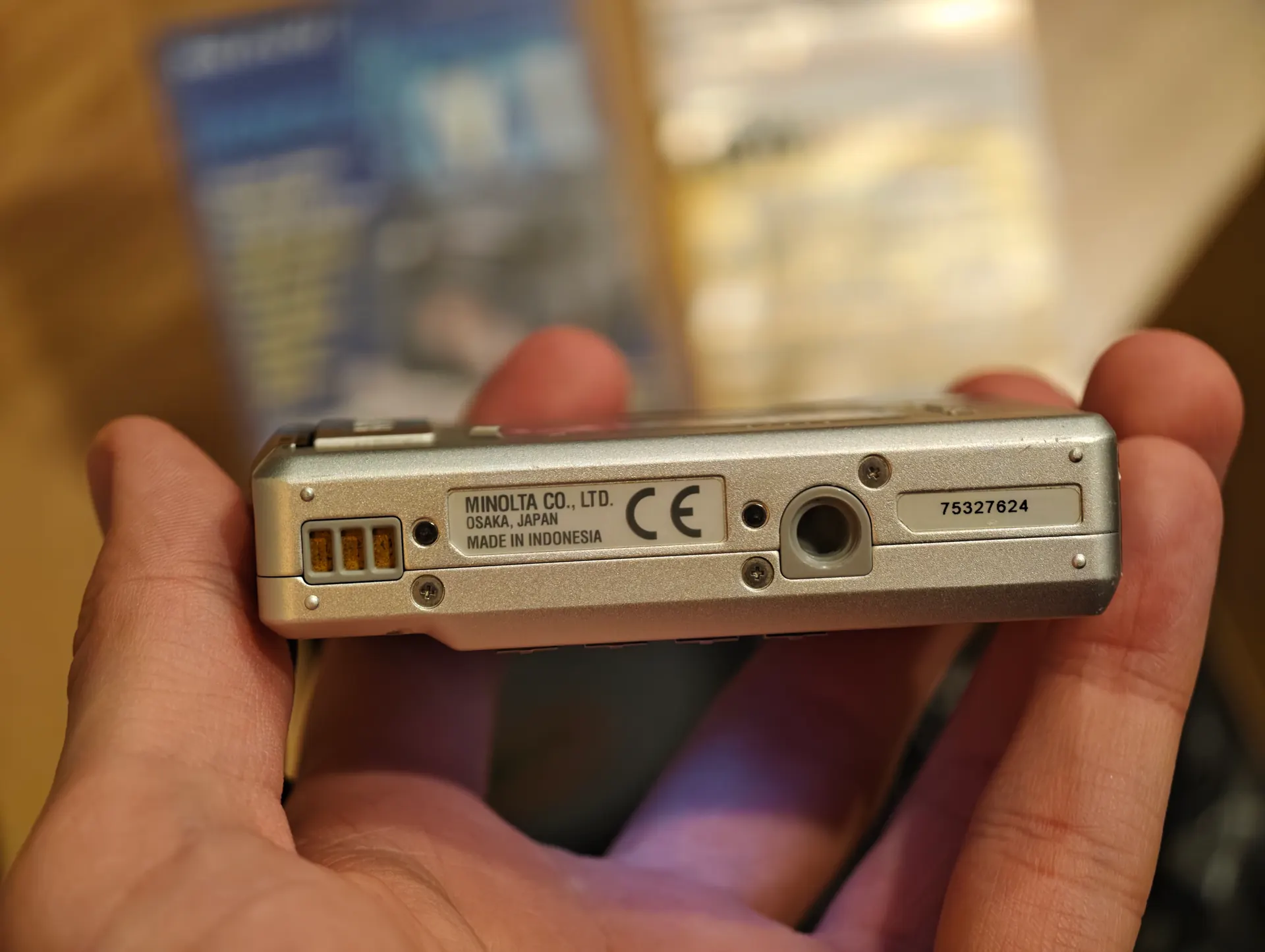 Minolta Dimage XT digicam camera fotoaparatas 5