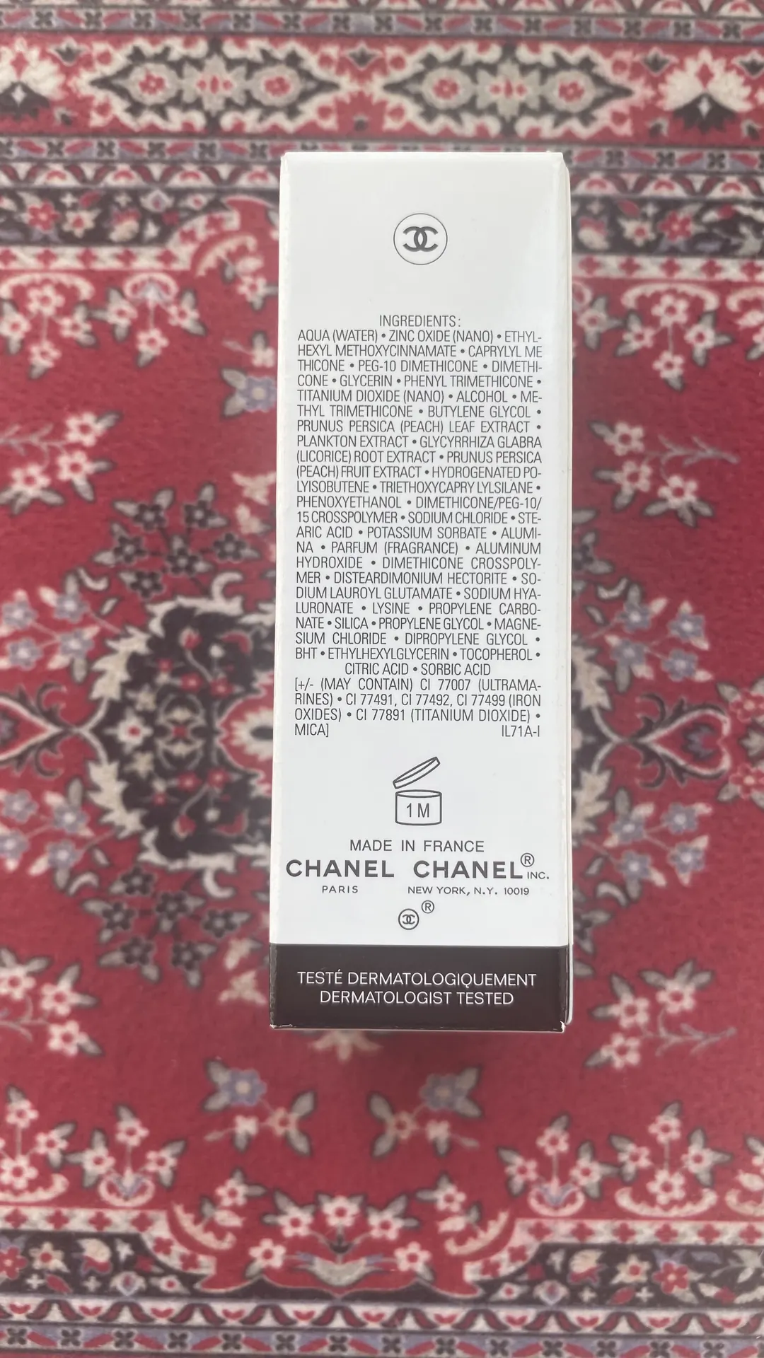 Chanel CC kremas SPF 3