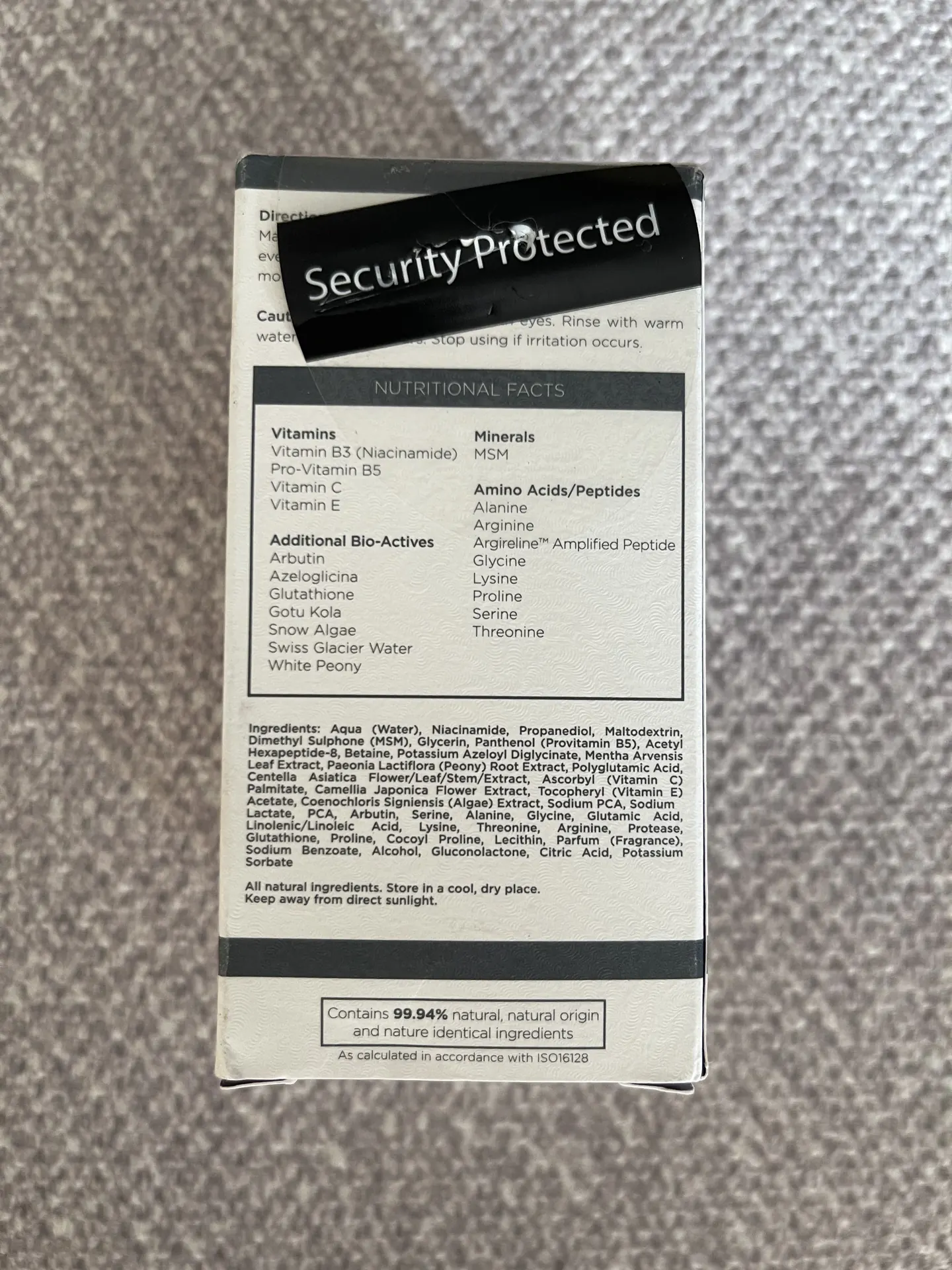 Pakis London H2 Glow Clarity Enhancingo Nuti- Serum 3