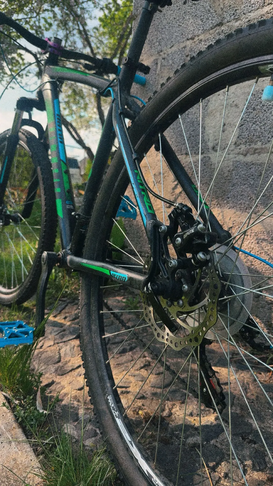 🚲💙💚 NITRO MTB CUSTOM BIKE 💚💙🚲 3