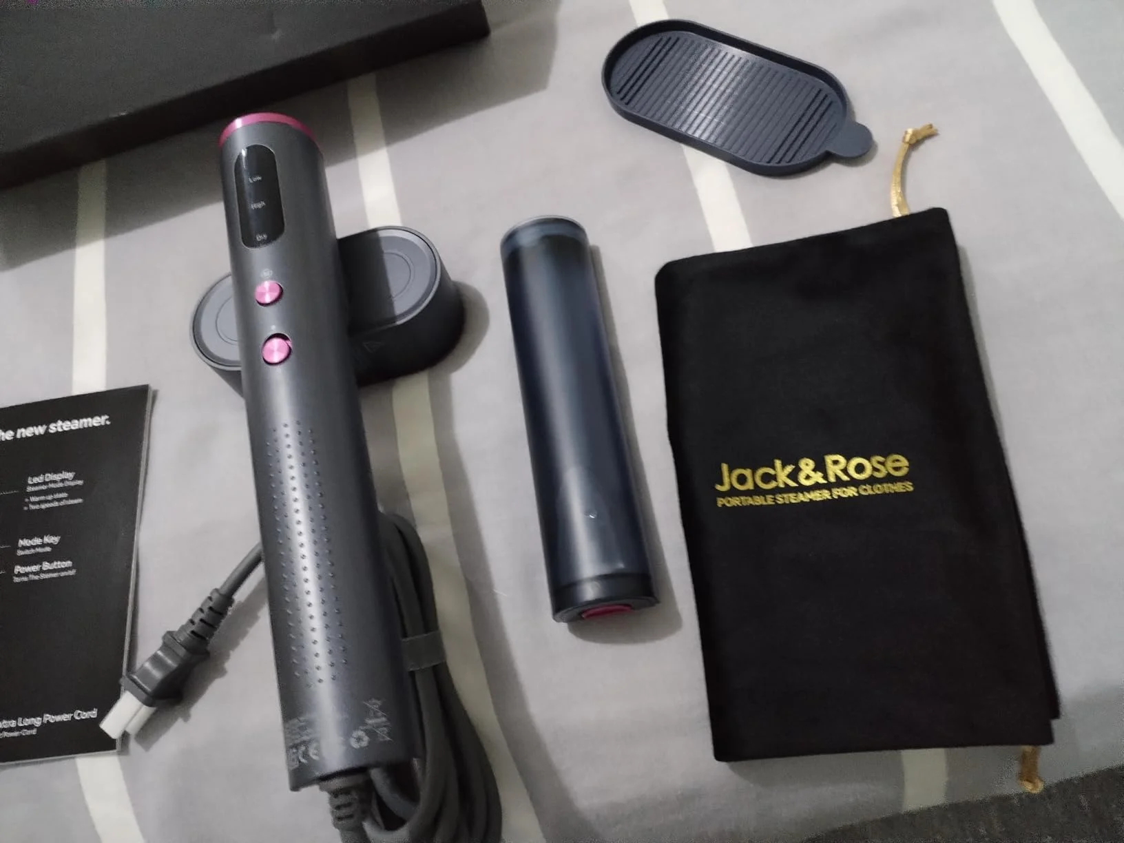 Jack & Rose kelioninis drabužių garintuvas 2