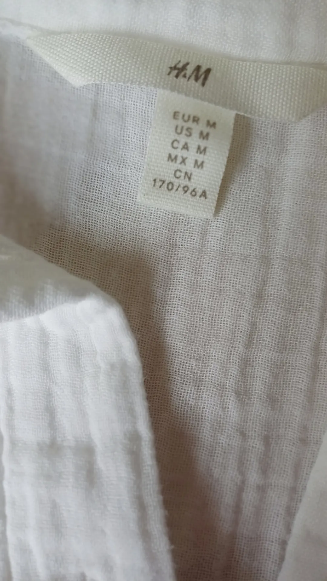 H&M medvilninė vasarinė palaidinė.Dydis M 3