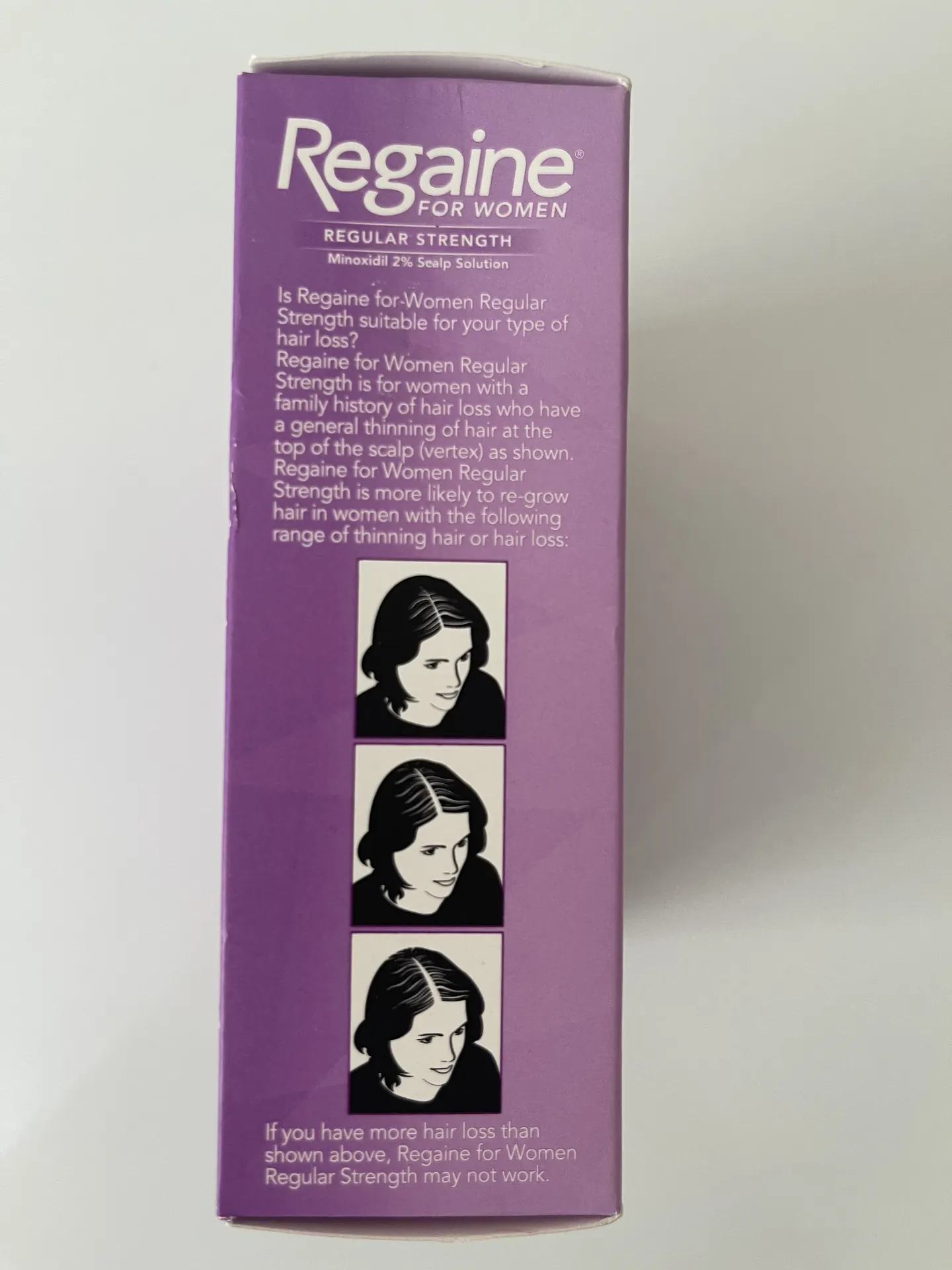 Regaine Moterims - plaukų augimui ir stiprinimui 3