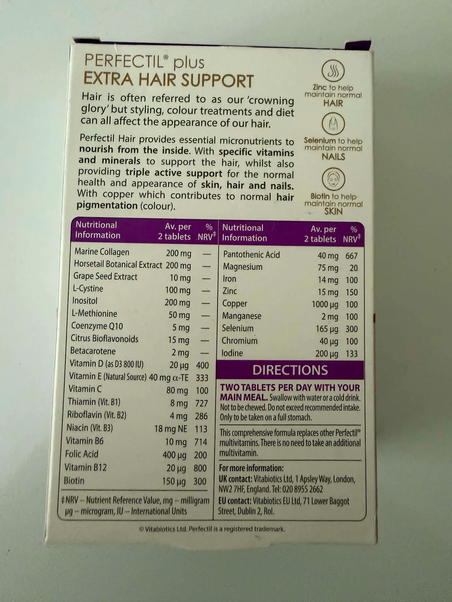 Perfectil Hair Extra Suport 2
