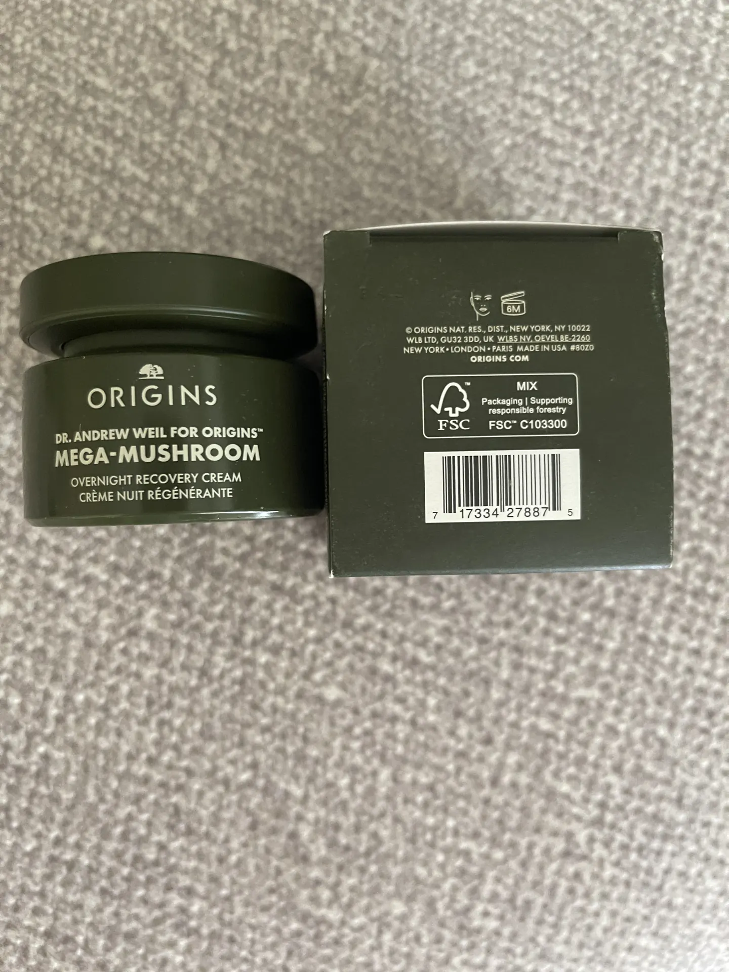 Origins Dr. Andrew Weil Mega-Mushroom Overnight Recovery Cream 50 ml 4