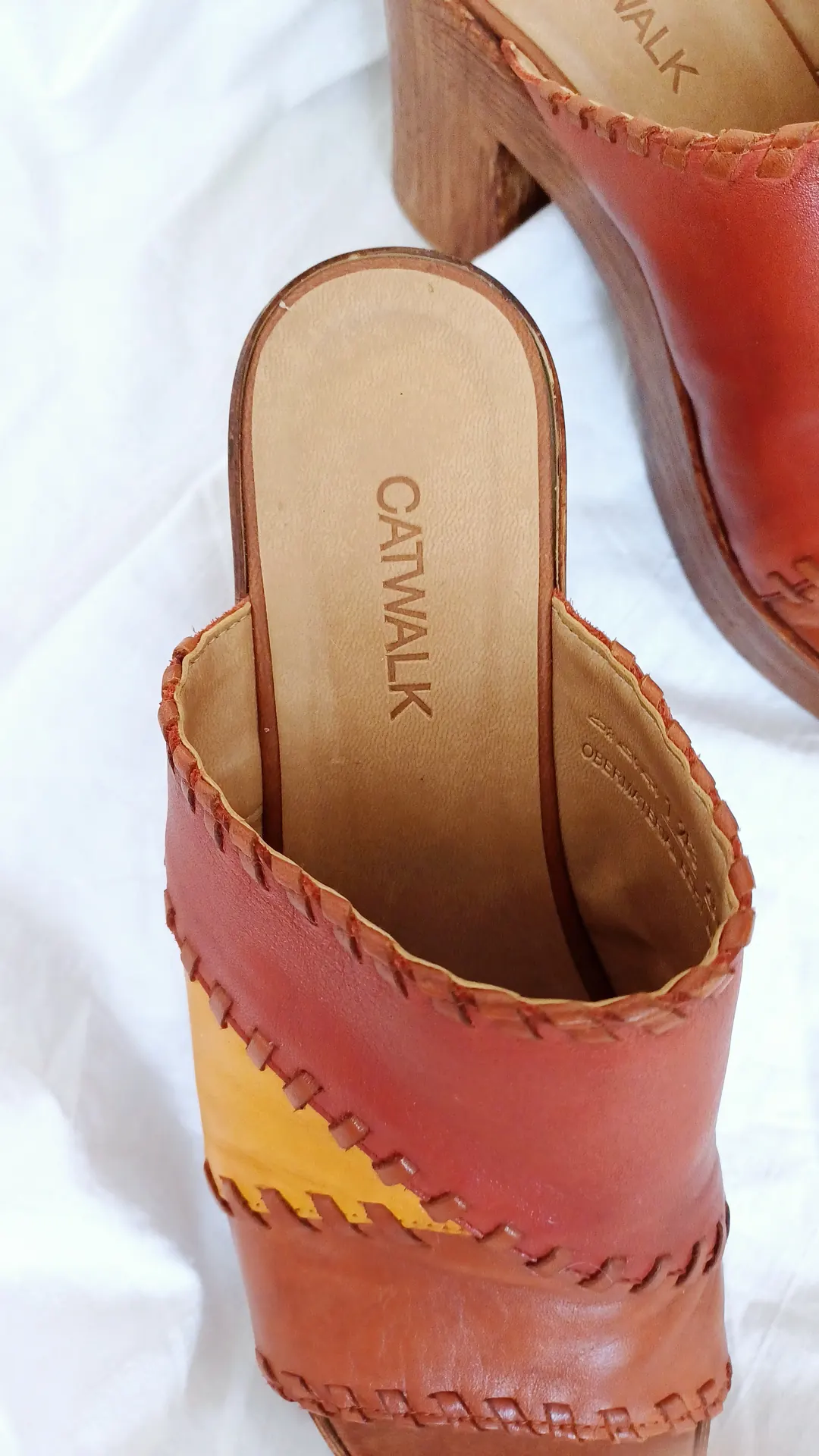 Catwalk rudos stilingos platformos 3