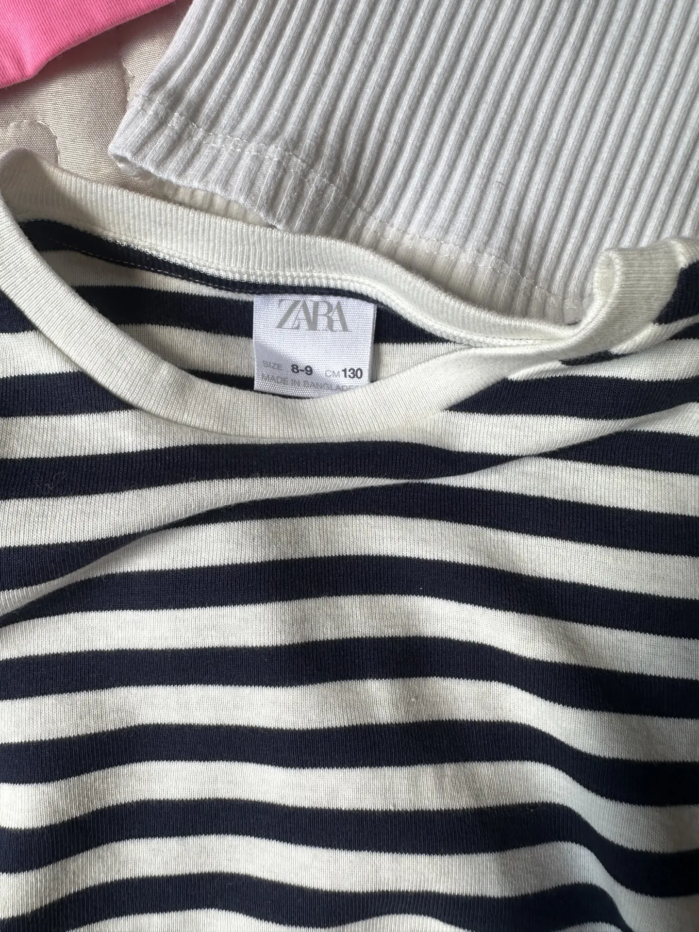 🌸 3 mergaitiški crop top marškinėliai / palaidinės (Zara) 🌸 4