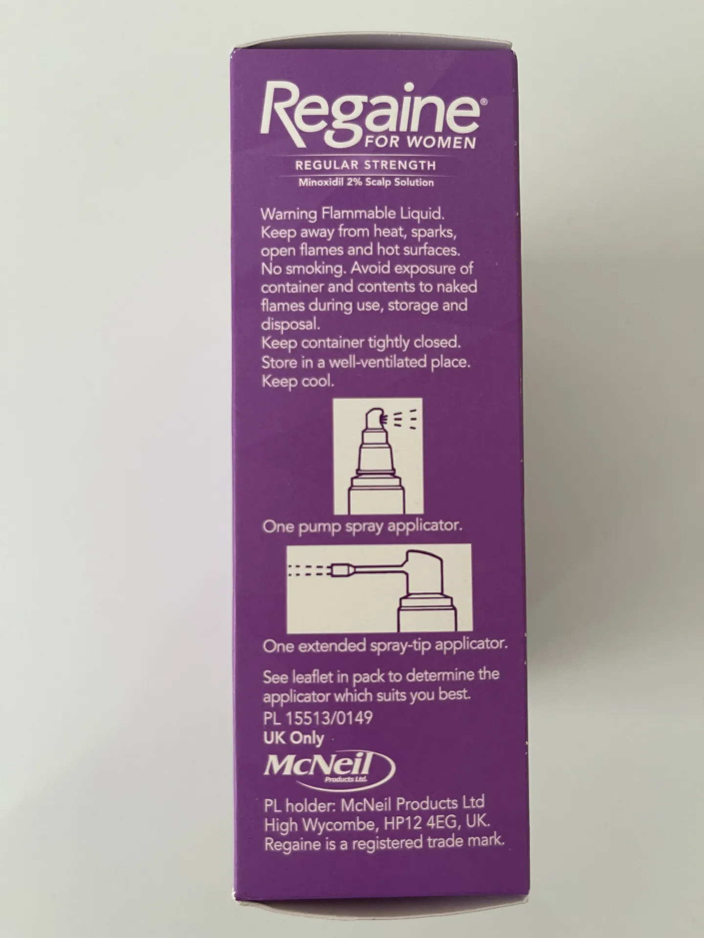 Regaine Moterims - plaukų augimui ir stiprinimui 4