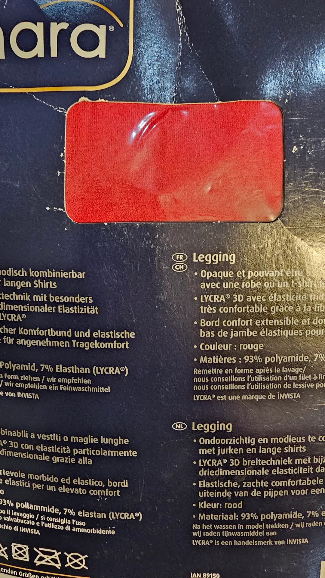 Leggings timpos 2